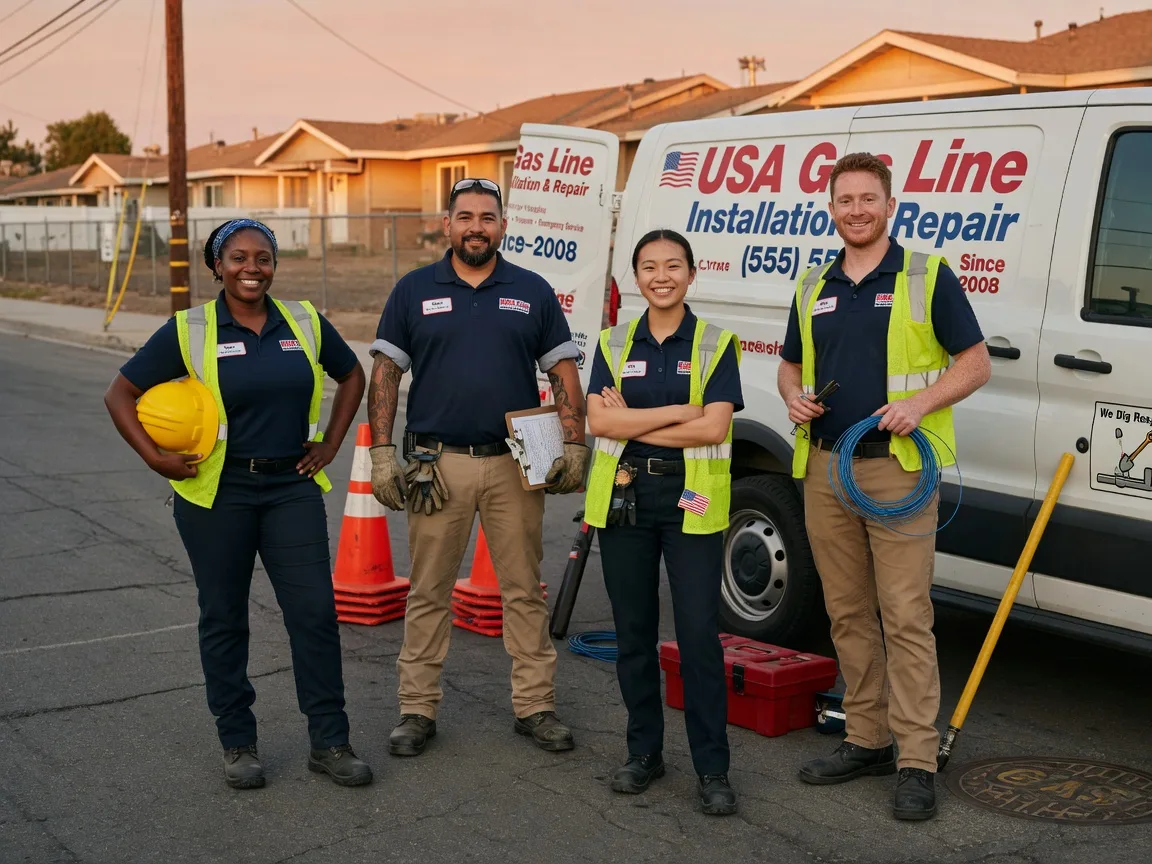 Gas Line Installation company in Parris Island, SC